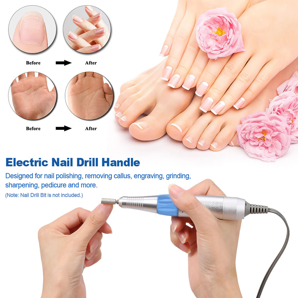 30000RPM Electric Nail Drill Pen Nail Drill Handle Handpiece Manicure Pedicure