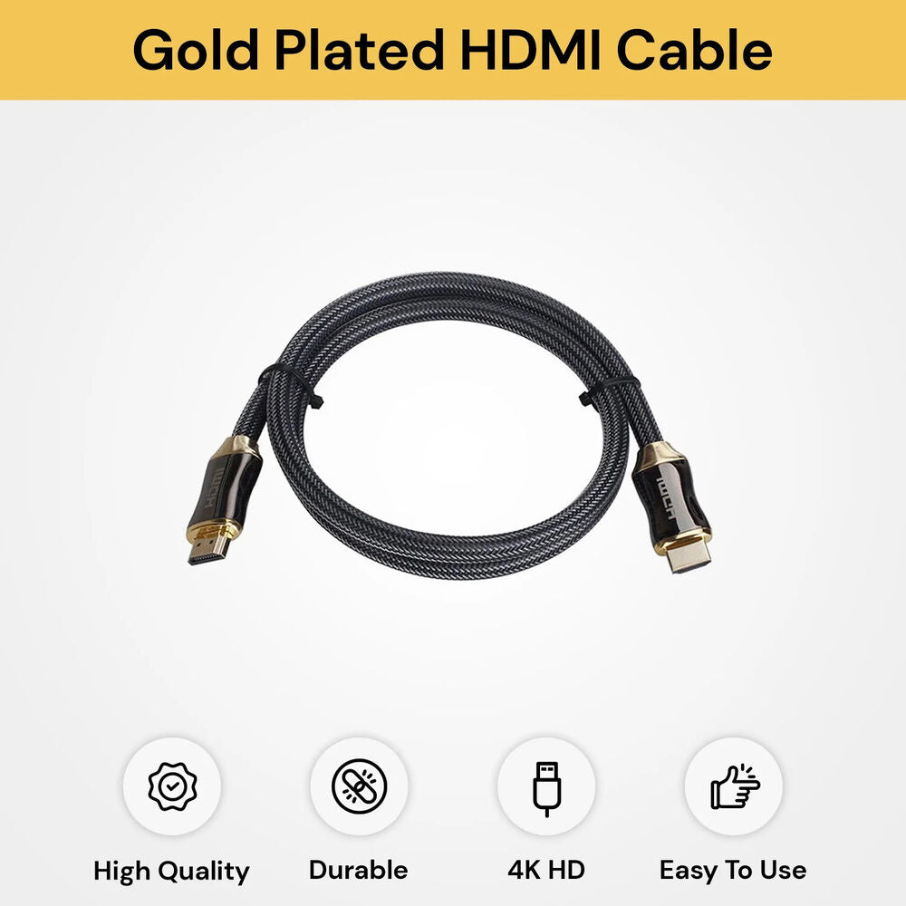 HDMI Cable 20M 15M 10M 8M 5M 3M 2M 1M 8K 4K Ultra HD Cord For HD TV BOX PS5