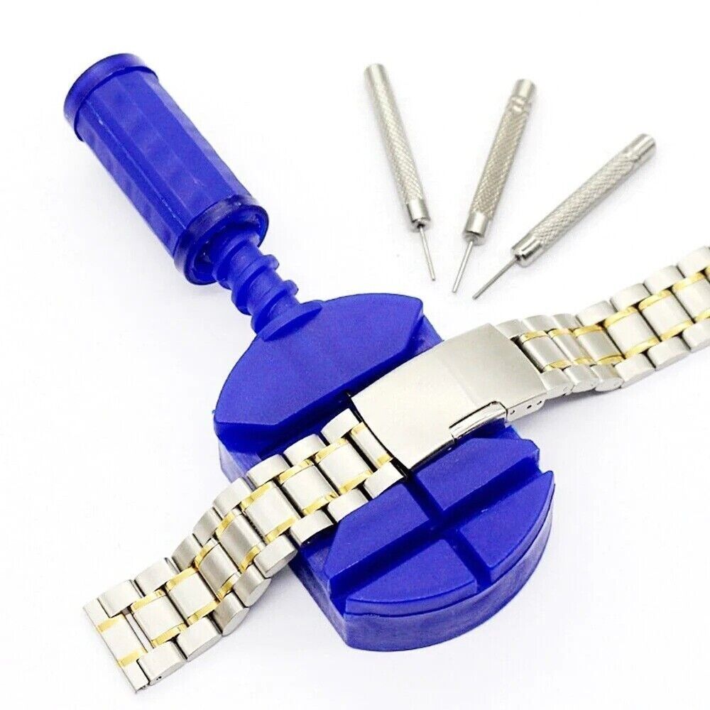 504pcs Watch Repair Tool Kit Back Case Opener Remover Spring Pin Bars Watchmaker