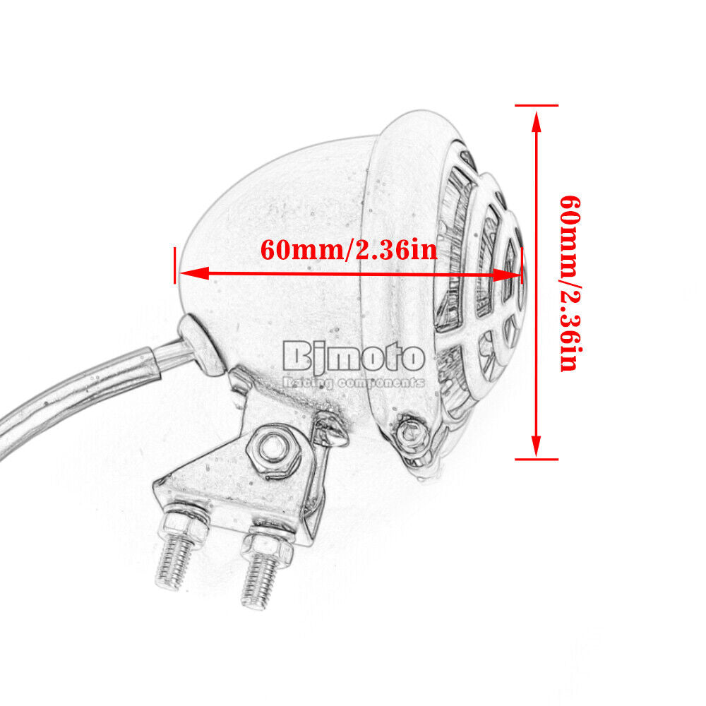 LED Red Turn Signal Light Indicator Tail Brake Stop Light For Harley Chopper