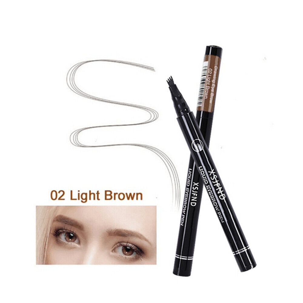 Microblading Tattoo Eyebrow Ink Pen Eye Brow Pencil Brow Enhancer Stencil NEW