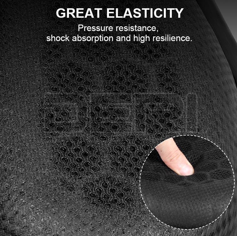 Motorcycle Seat Cushion Gel Pillow Pad Cover Comfort Pressure Relief Universal