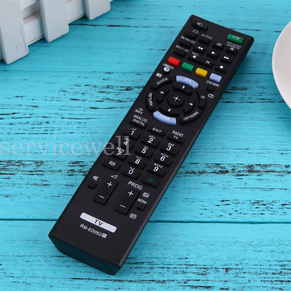 Universal TV Remote Control Replacement For Sony Bravia TV Remote RM-ED052