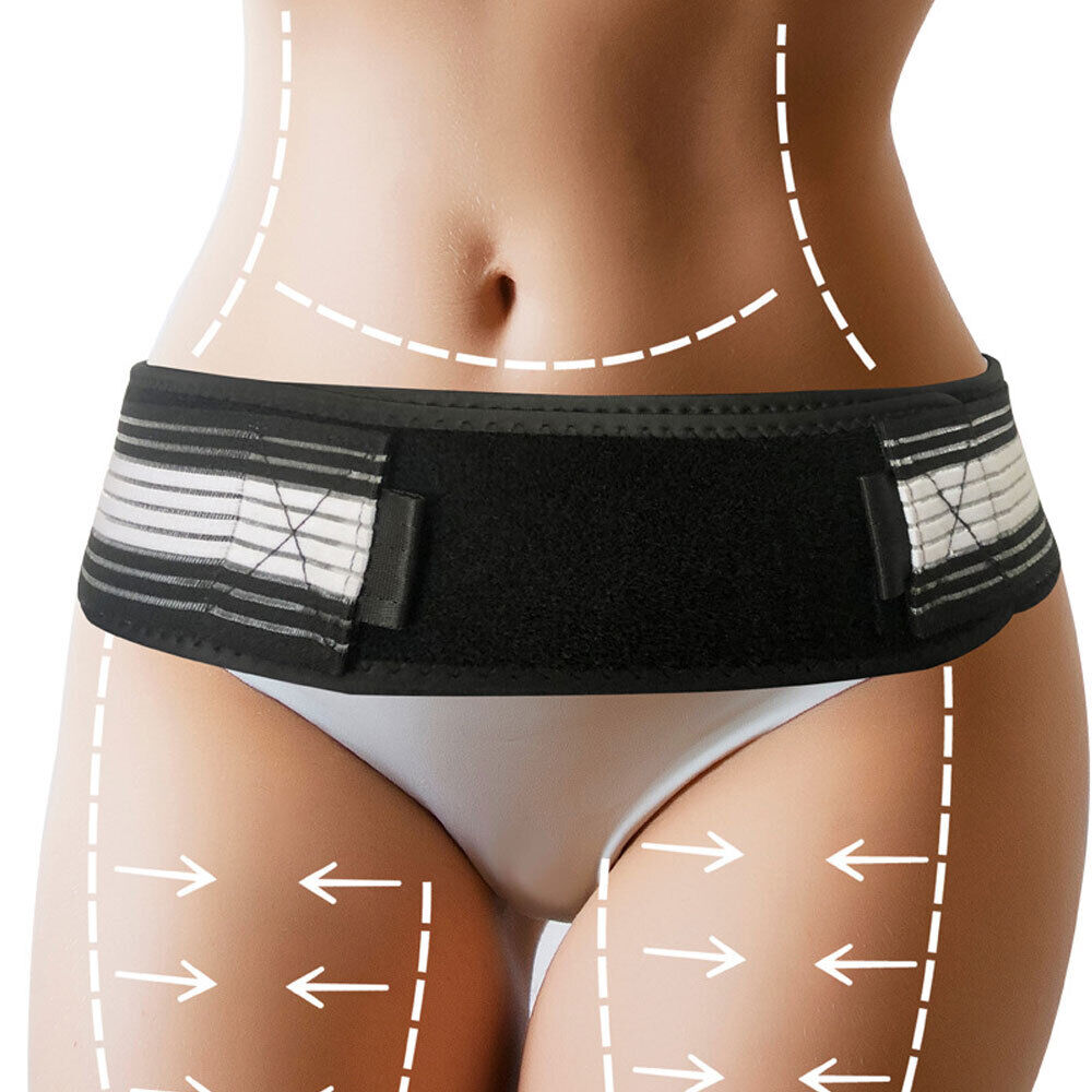 Sacroiliac SI Joint Hip Belt for Lower Back Support Brace Sciatica Pain ReliefLR