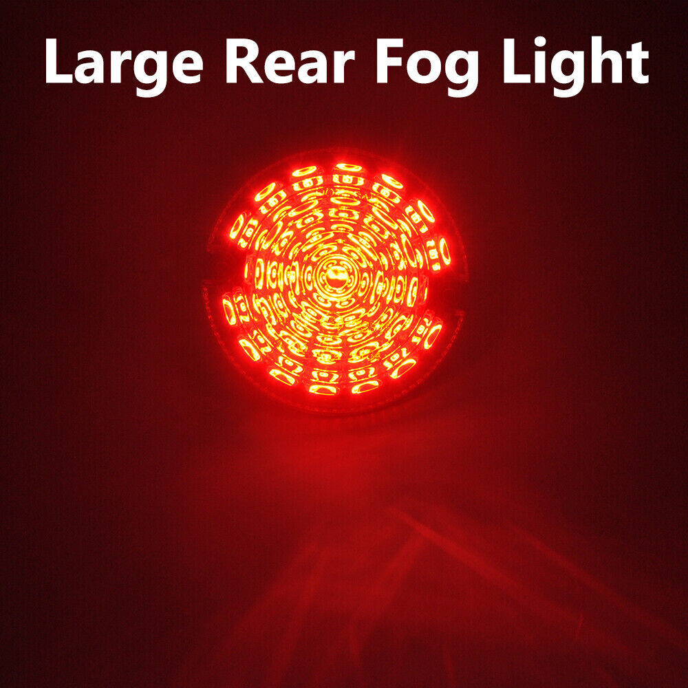 Smoked For Land Rover Defender 90 110 130 Fog Stop Reverse Indicator Light Lamp