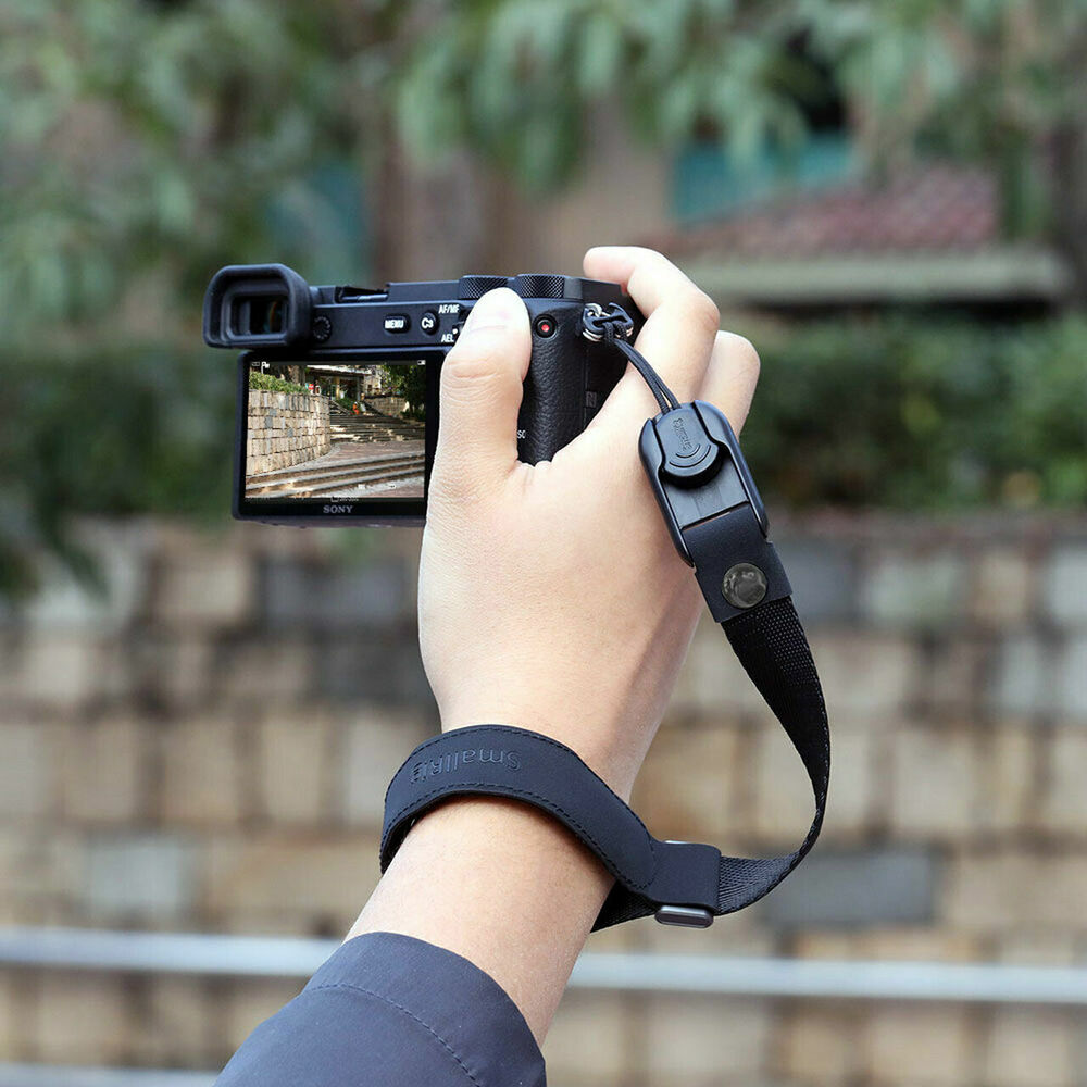 SmallRig Camera Adjustable Wrist Safety Hand Strap for Sony, Fujifilm and Canon