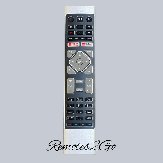 BAUHN TV Remote Control Replacement for ATV65UHDG-0620, ATV65UHDG-1019