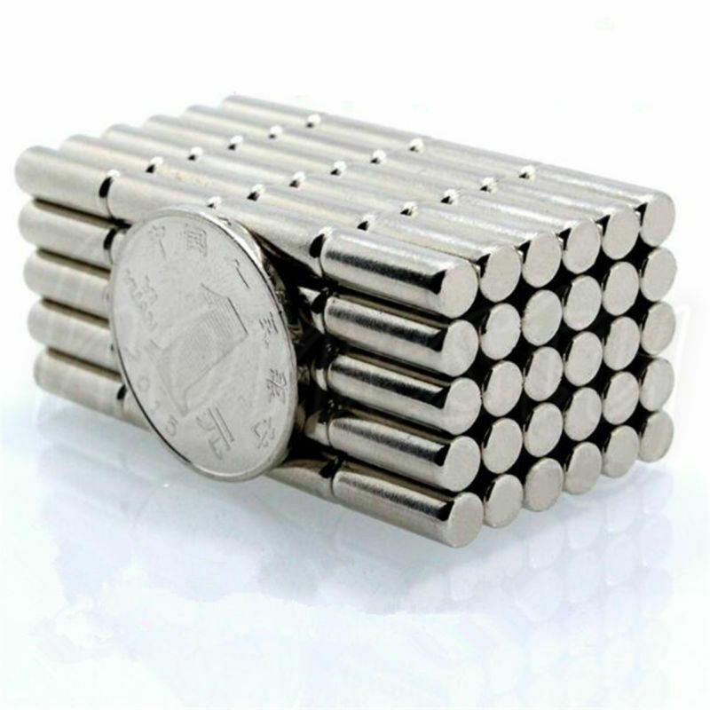 10pcs Super Strong Cylindrical Magnets D6X15mm D5X15mm D2X10mm Rare Earth Neodymium