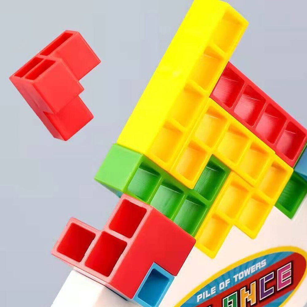 Tetra Tower Game Stacking Blocks Balance Puzzle Assembly Bricks gift 2024