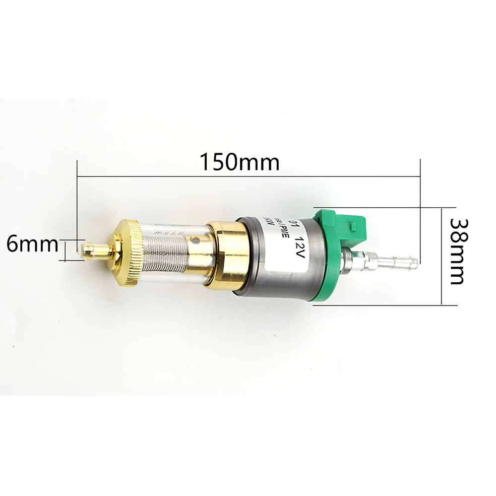 Universal Ultra Quiet 12V 1-5KW Air Diesel Parking Heater Fuel Pump with Filter