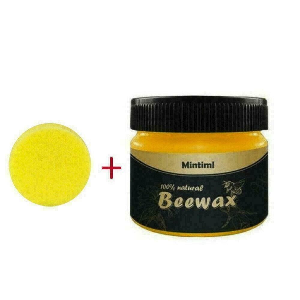 Natural Beeswax Home Wood Furniture Care Polishing Seasoning Bee Wax Traditional