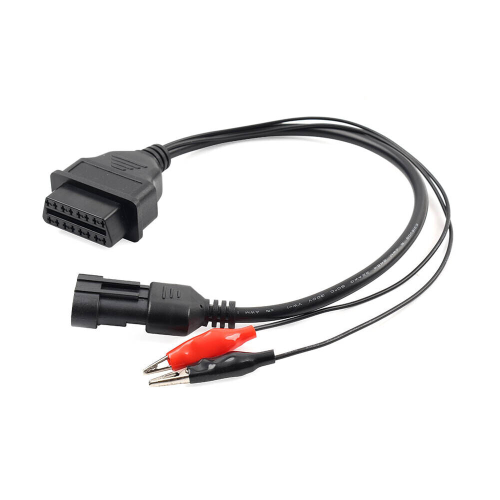 Motorcycle 3 pin To 16pin OBD2 Diagnostic Cable Adapter Connector For Cfmoto