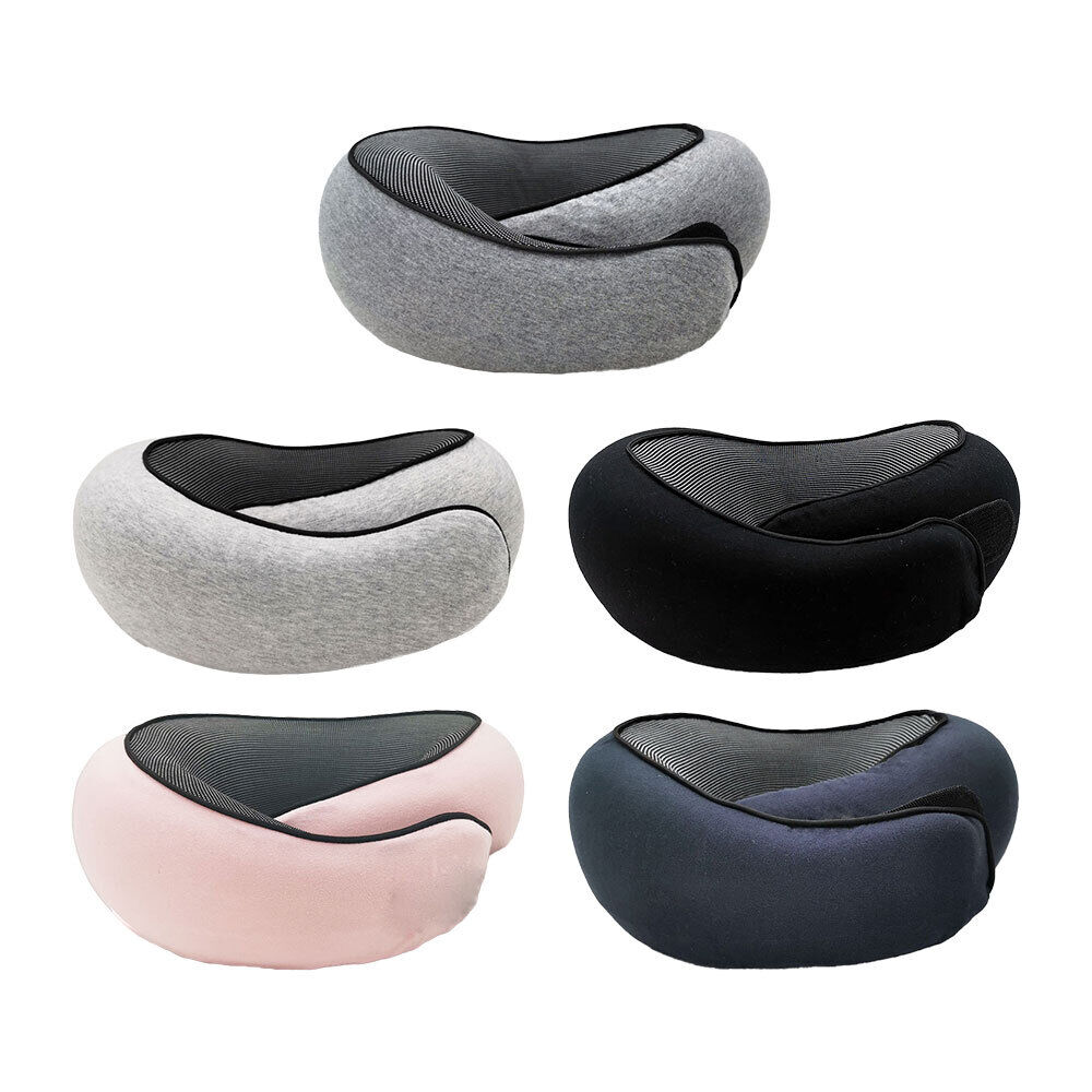 Memory Foam U Shaped Travel Pillow Neck Support Soft Head Rest Plane Car Cushion