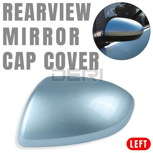 Left Driver Side Wing Mirror Cover Cap Ice Blue For Mazda 3 Mazda 2 2009-2013