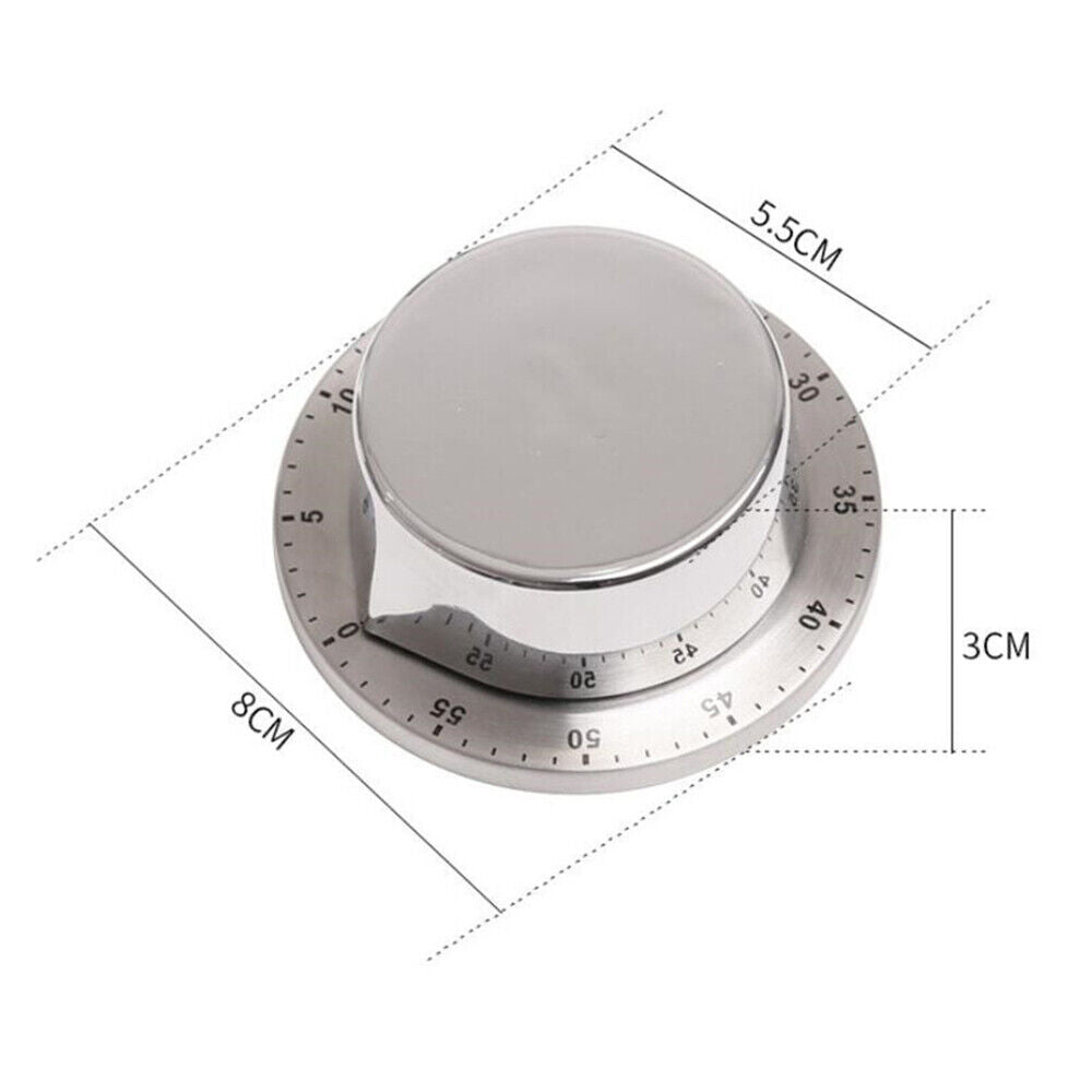 Kitchen Timer Visual Magnetic Counter Time Mechanical Oven 60 Minutes Timer