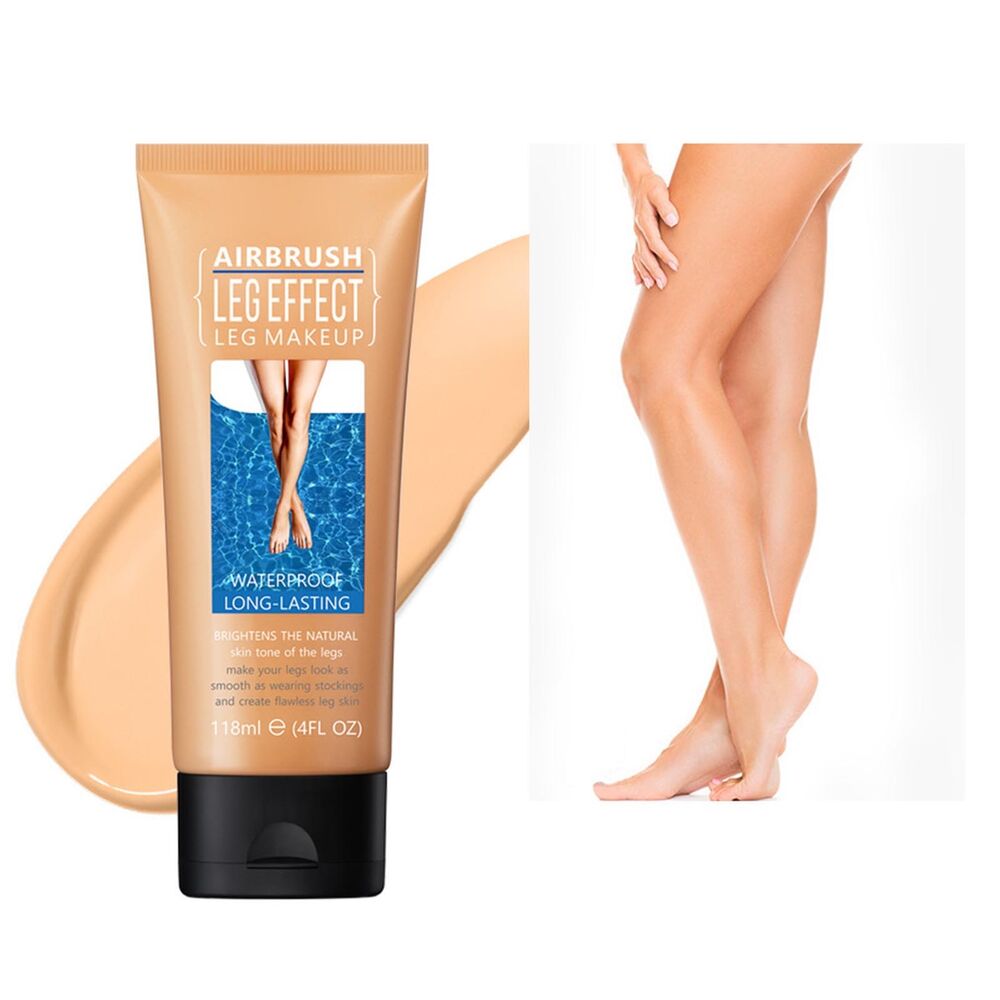 Leg Makeup Leg Concealer Waterproof Skin Color Bronze Liquid Body Cream