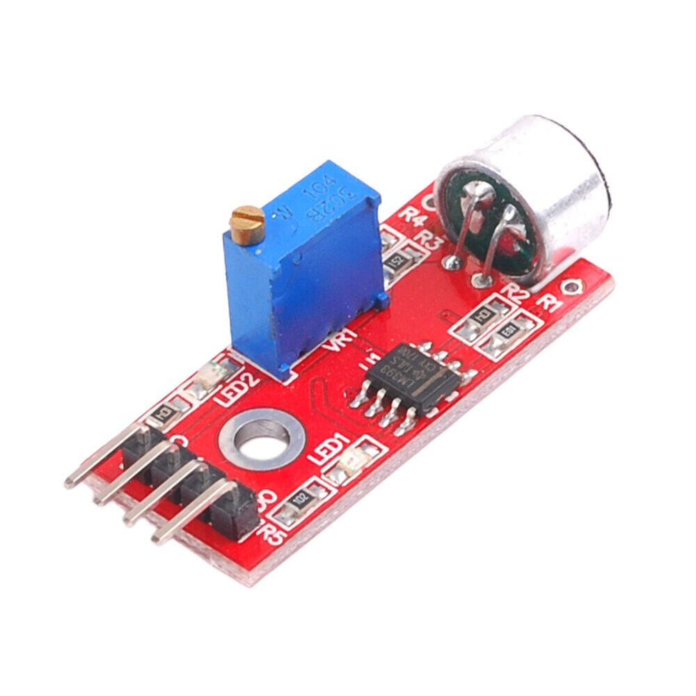 Module High Sensitivity Sensor Module LM393 for Voice Controlled Lights