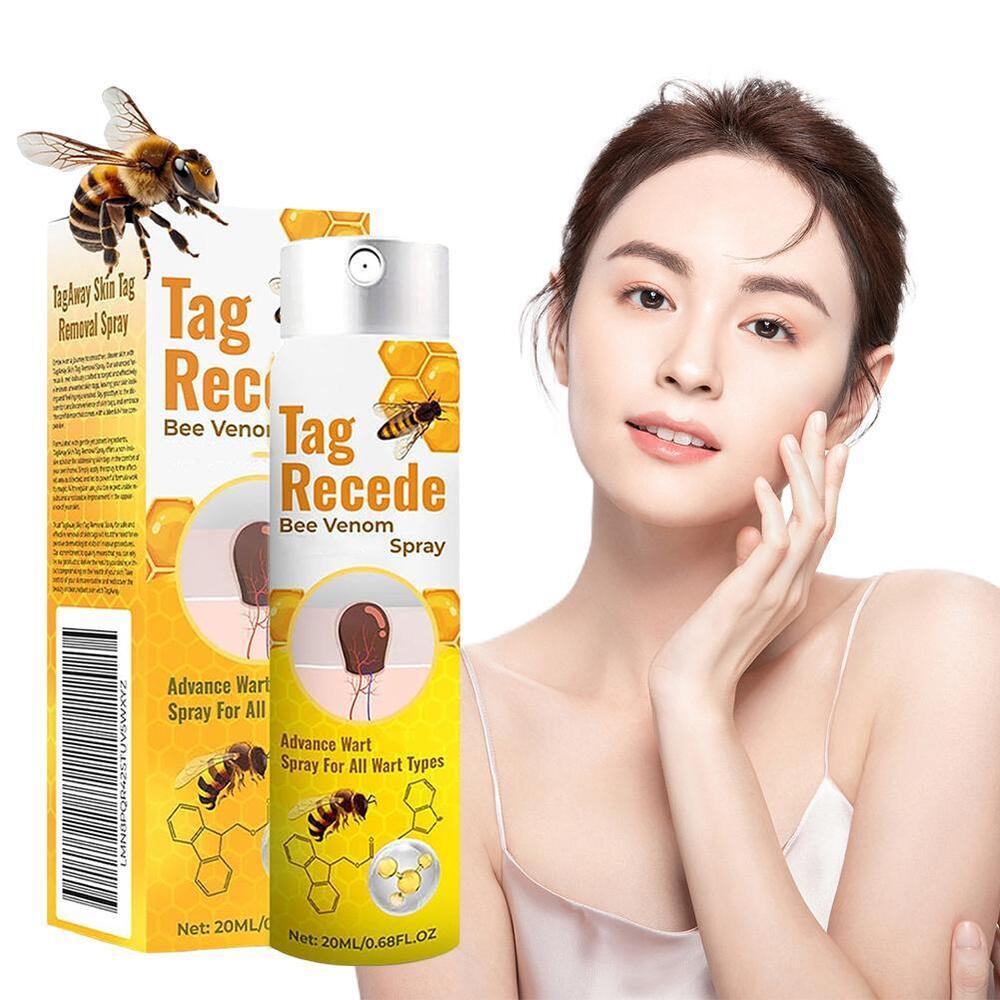 Tag Recede Bee Wart Treatment Spary, Bee Wart Removal Care Spray^