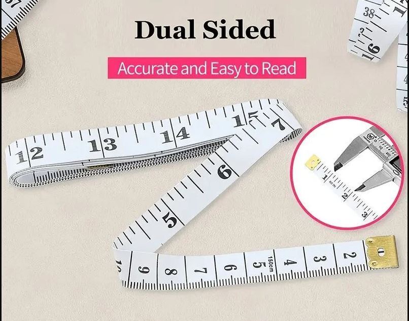 Soft Ruler Measure Tape Sewing Tailor Body Measuring Tape Flexible 1.5M 60"