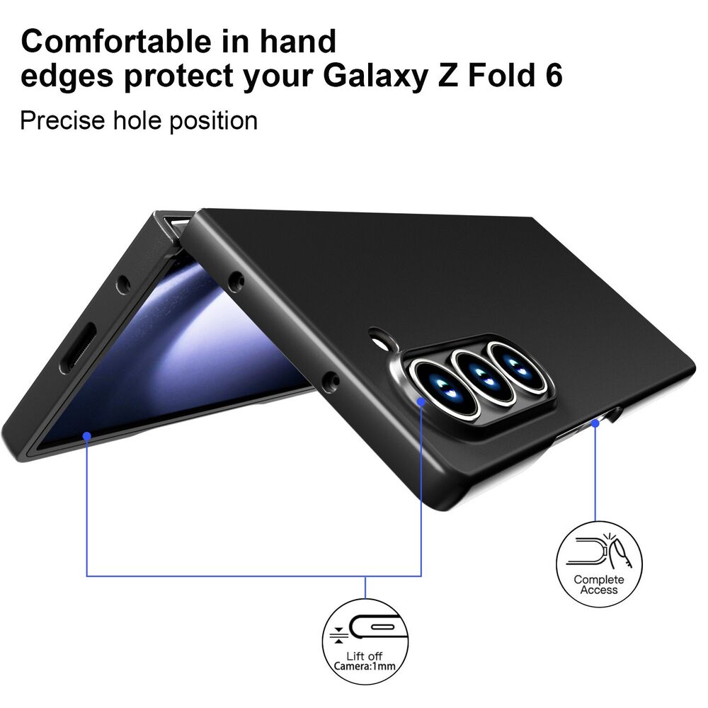 For Samsung Galaxy Z Fold6 5G Phone Case Slim Shockproof Protective Hard Cover