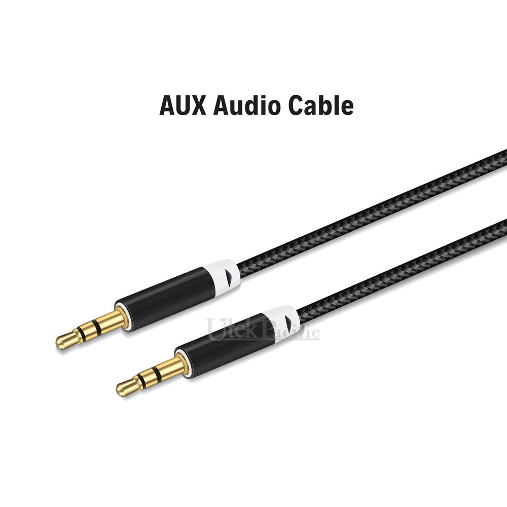 3.5mm AUX Cable Stereo Audio Extension Male to Male Auxiliary 1.5M 3M 5M 10M