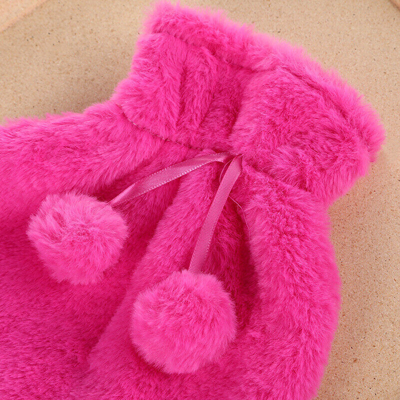 Hot Water Bag Wool Cover Rabbit Hair Cloth Soft Warm Thermal Insulation Product