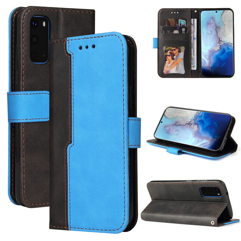 Matte Wallet Leather Flip Case For Vivo Y72 Y21S Y33S Y01 Y76 Y52 Y51 Y11S Y12S