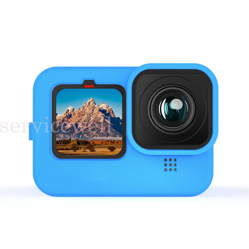 Silicone Case Anti-drop Protective Cover With Lens Cover For GoPro Hero 10/9