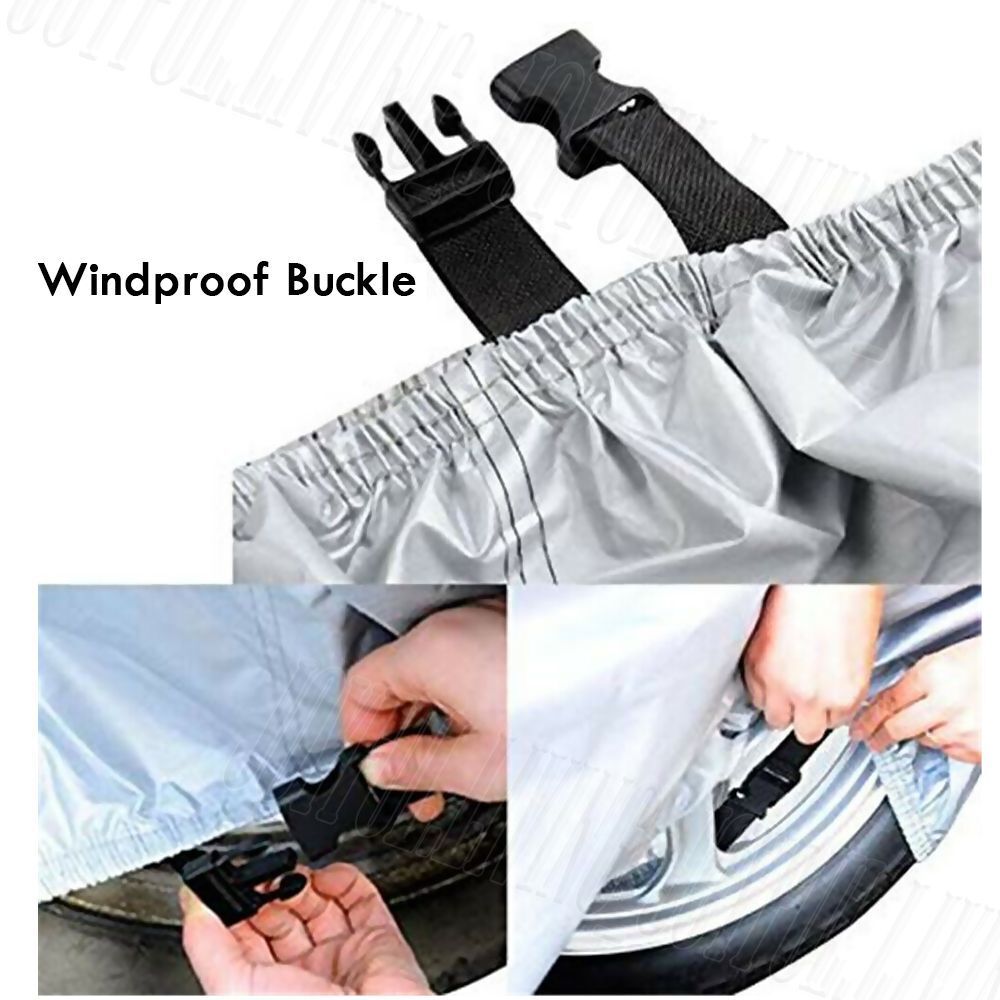 Waterproof Outdoor Motorcycle Motorbike Cruiser Scooter Motor Bike Cover Storage