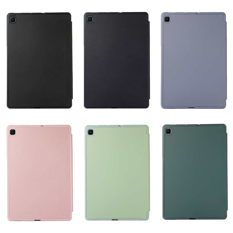 For Samsung Galaxy Tab S6 Lite 10.4" Smart Cover Leather Flip Case With Pen Slot