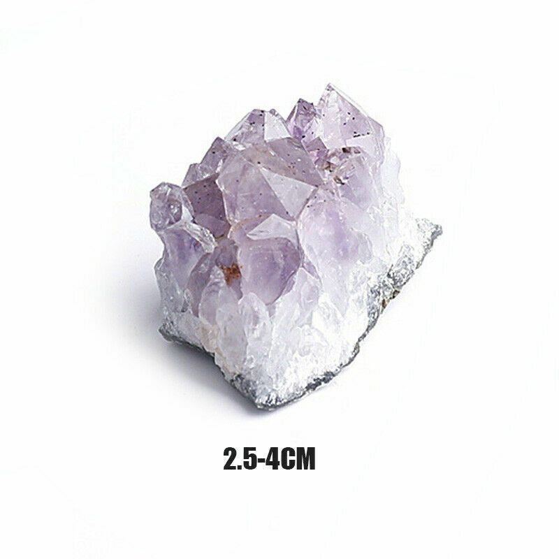 Natural Amethyst Cluster Crystal Quartz Stones Healing Rough Mineral Specimen