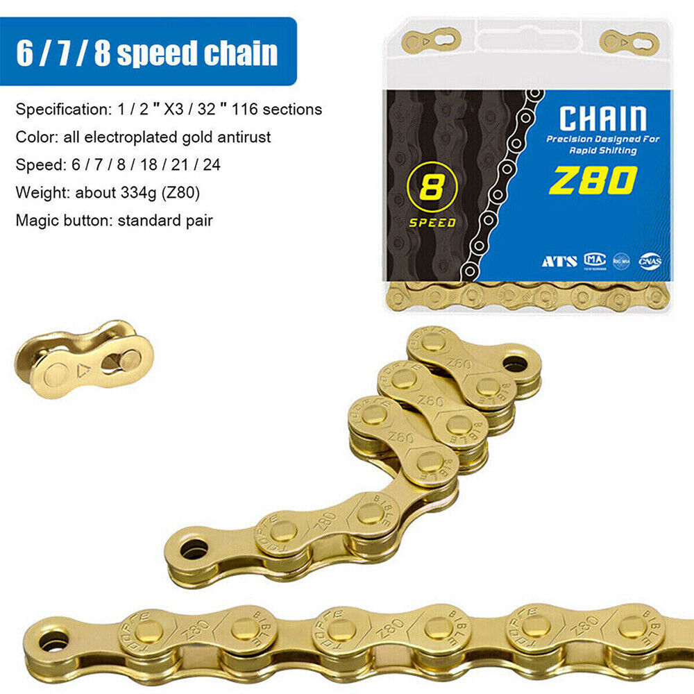 6/7/8/9/10 Speed MTB Bicycle Chain Mountain Bike Chains Road Cycling Part