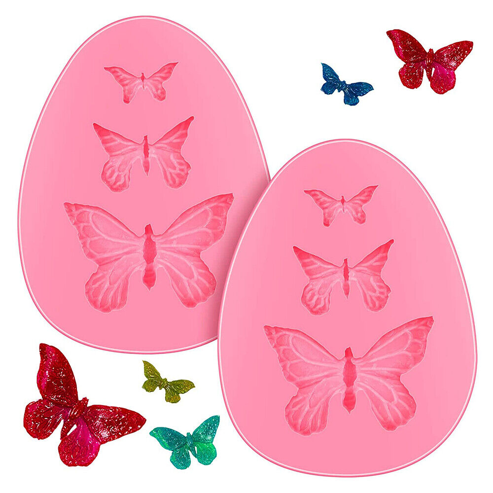 Silicone Mould Mold - Butterfly UV Resin Epoxy Casting Soap Baking DIY Craft