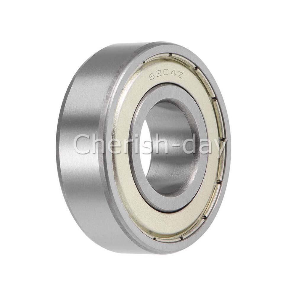 Bearings 6204ZZ Metal Shielded Deep Grooved Radial Ball Bearing 20X47X14mm HOT