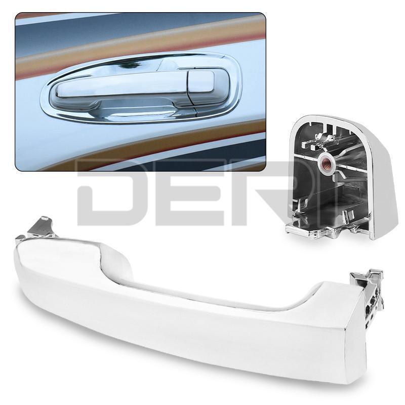 REAR LH/RH Outer Door Handle for Toyota Prado J150 Series 2009-2020 Black/Chrome