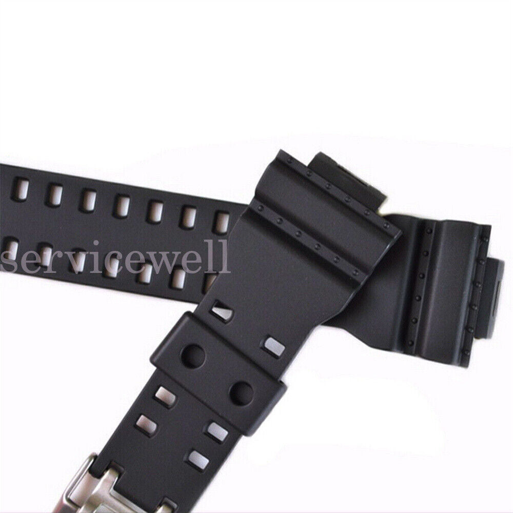 Rubber Resin Replacement Wrist band watch strap for Casio G-SHOCK G-8900 GA-110