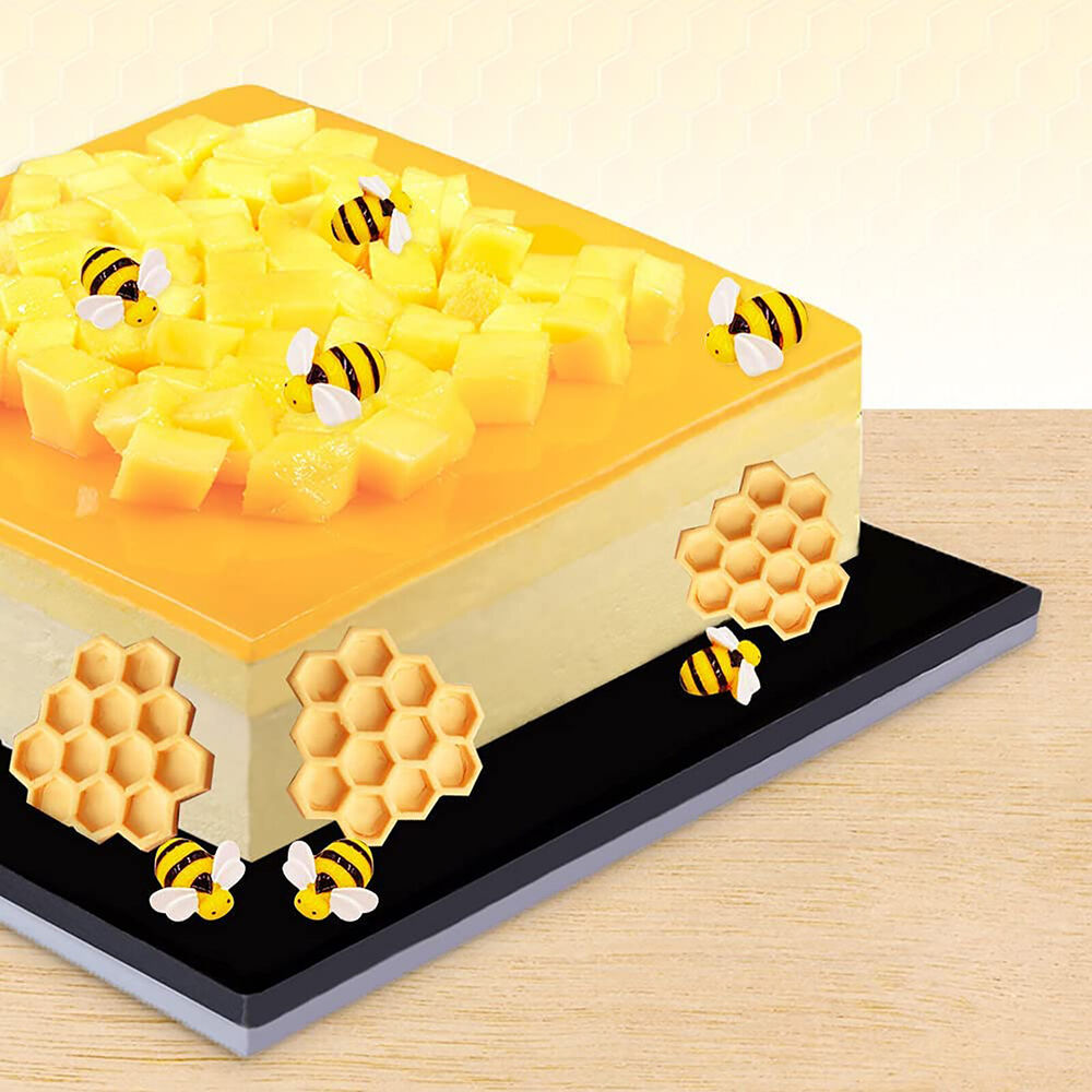 Bee Honeycomb Silicone Cake Fondant Sugarcraft Mold Chocolate Baking Moulds Tool