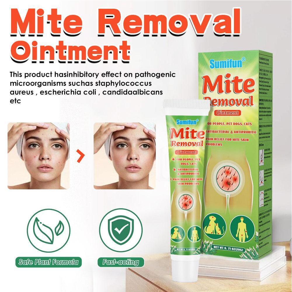 Mite Removal Ointments Anti Itching Scabies Kill Head Lice Treatment Care Cream