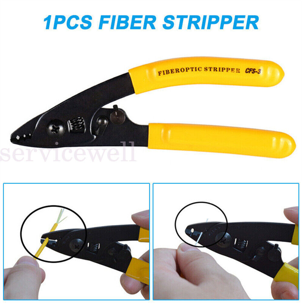 3-Hole Professional Fibre Optic Stripper Fiber Optic Stripper stripping pliers