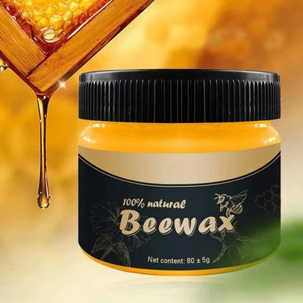 Natural Beeswax Home Wood Furniture Care Polishing Seasoning Bee Wax Traditional