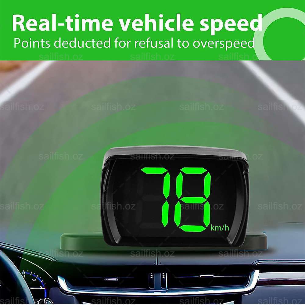 Universal KM/H Digital GPS Speedometer Dual Chips Plug and Play for All Vehicle