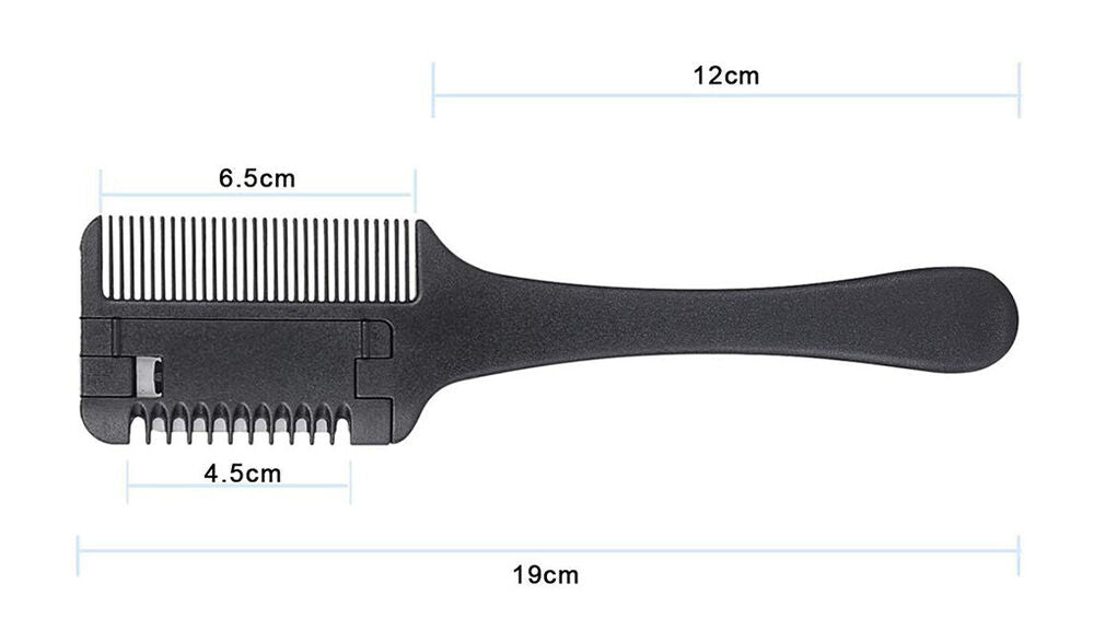 Professional Hairdressers Razor Comb Razor DIY Hair Cutting Thinning Trimmer