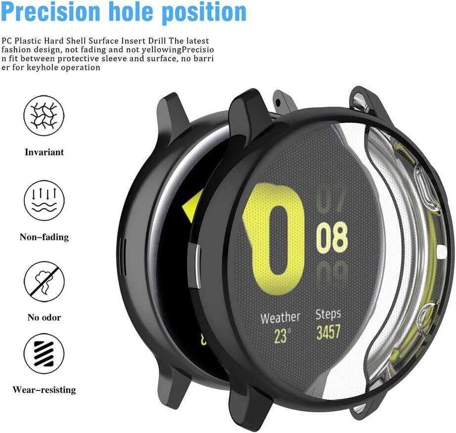 For Samsung Galaxy Watch 6 5 4 Screen Protector Full TPU 44MM 40MM Case Cover