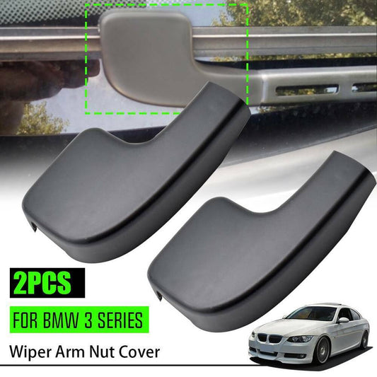 2X Front Windshield Wiper Arm Cap Cover Protector For BMW 3 Series E90 E91 E92