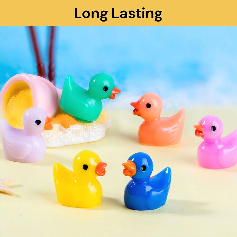 Tiny Ducks Realistic Mini Resin Ducks Mini Ducks Little Christmas Birthday Party