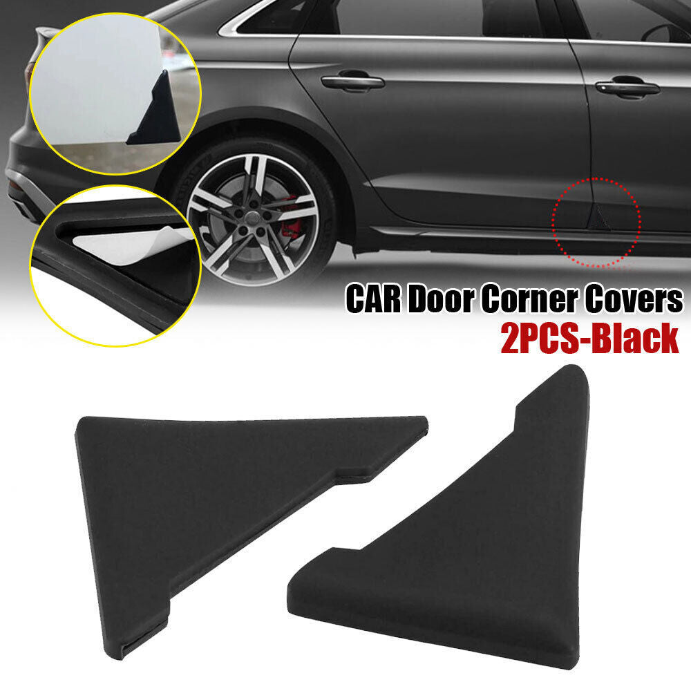 2x Car Door Corner Protector Bumper Guard Cover Anti-Scratch Sticker Accessories