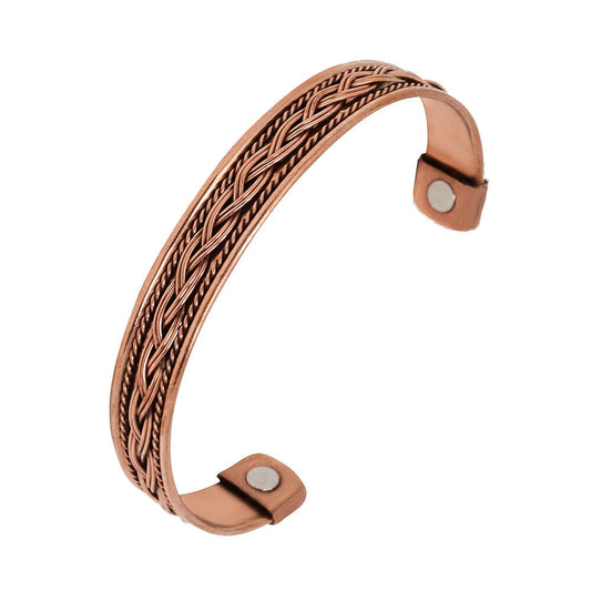 Pure Copper Magnetic Healing Bio Therapy Bracelet Arthritis Pain Relief Bangle