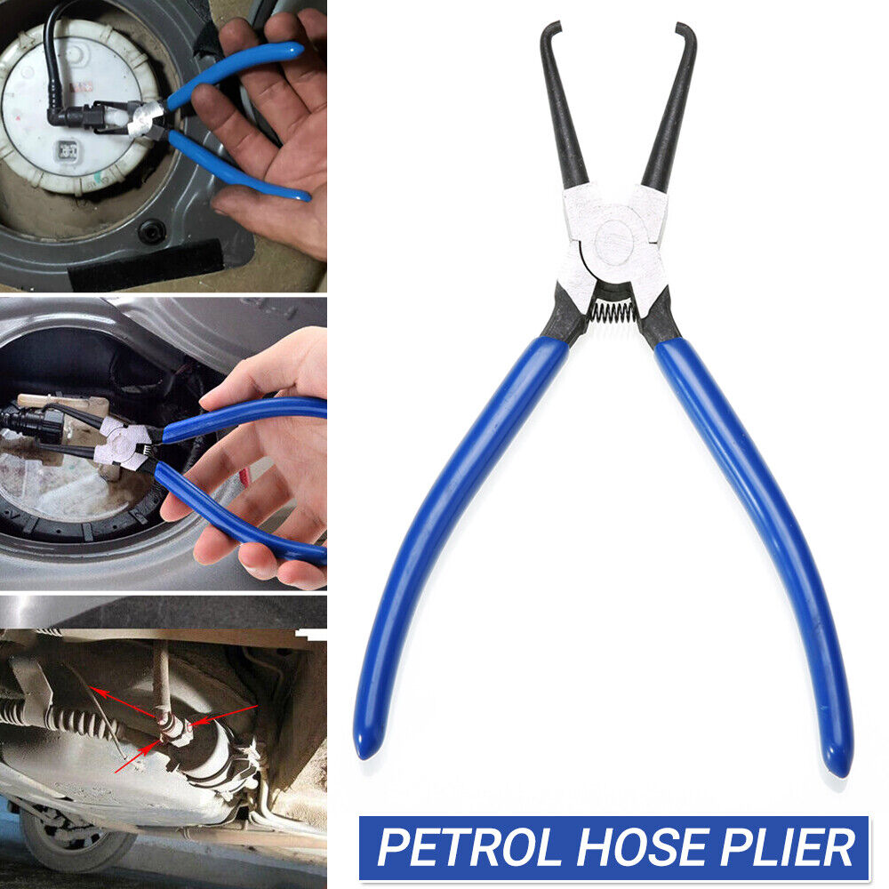 Petrol Clip Pipe Hose Release Disconnect Removal Plier Tool Set Fuel Filter Line