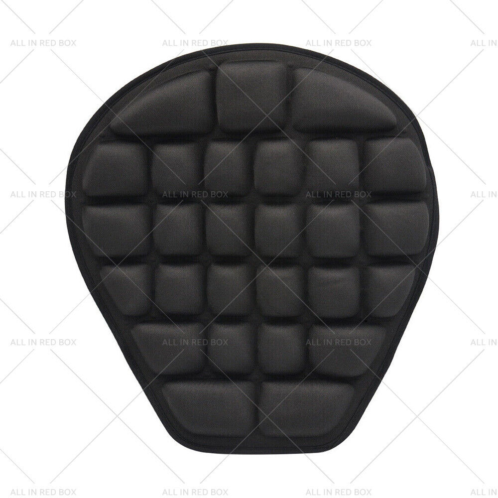 3D Motorcycle Comfort Gel Seat Cushion Universal Air Motorbike Pillow Pad Cover