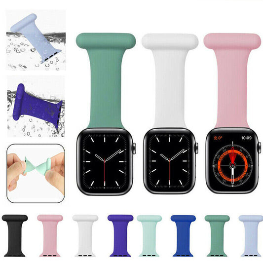 Fob Clip-On Nurses Midwives for Apple Watch Strap Band Silicone Acc Paramedics